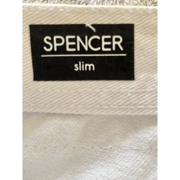 Buffalo David Bitton JJ Denim Co Spencer Slim White Distressed Jeans Men’s 31x32 - Picture 7 of 10